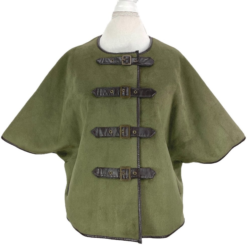 MEMBERS ONLY microfiber cape with arm slits - SZ M
